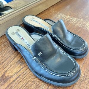 Tommy Hilfiger Black Men's Slip-On Loafers